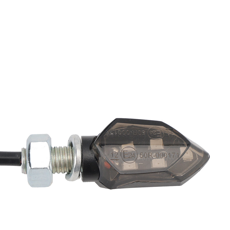 12V LED Blinker Anzeige Licht 8mm Universal Motorrad Für Kawasaki