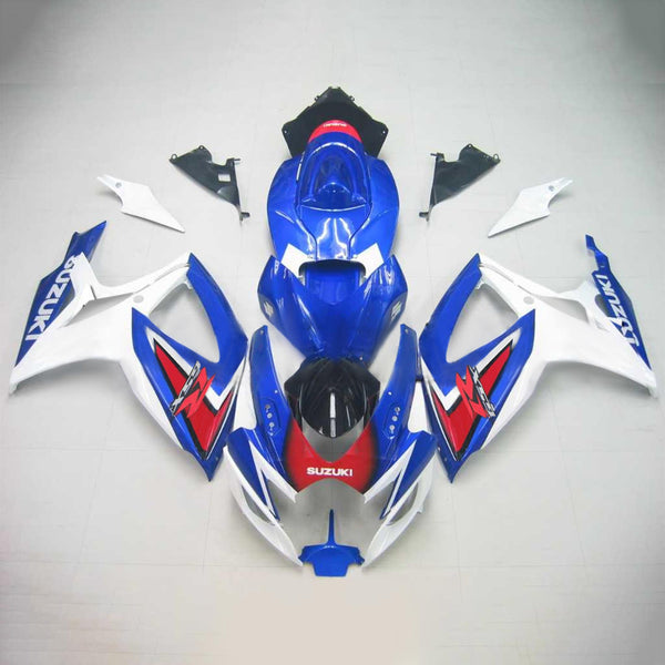 2006-2007 K6 Suzuki GSXR 600/750 injeksjonskinnesett karosseri plast