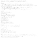 1961-1992 RENAULT R4 4L 4S and 4GTLCarburetor 11779001