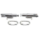 BX1139 Anhängerkupplungs-Grundplatte für Jeep Wrangler JL JLU (alle Modelle, Baujahre 2018–2025)