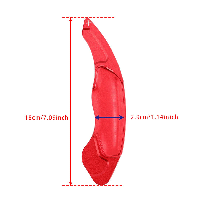 Lenkrad-Schaltwippen-Verlängerung für Volvo XC60 XC90, Aluminium