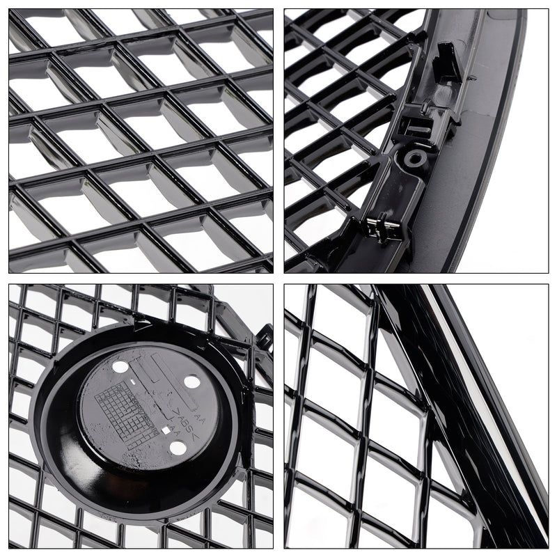 2010–2015 Jaguar XJ jäähdytys Grille Black etupuskurille