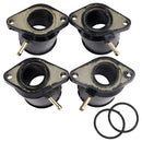 4x indsugningsmanifold indsugningsgummi til Yamaha XJR400 FZ400 400CC 4HM