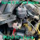 EGR-ventil Blankeringsplatta för Ford Mondeo Kuga Focus 2.0L TDCi Euro5 DW10 CTED4