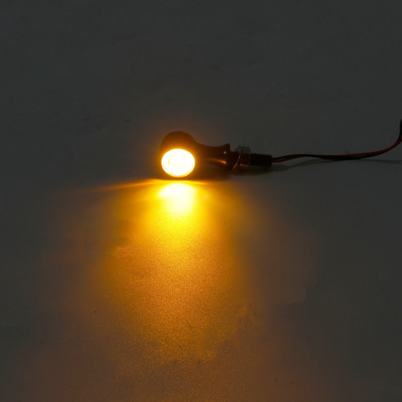 12V LED Blinker Anzeige Licht 8mm Universal Motorrad Für Suzuki