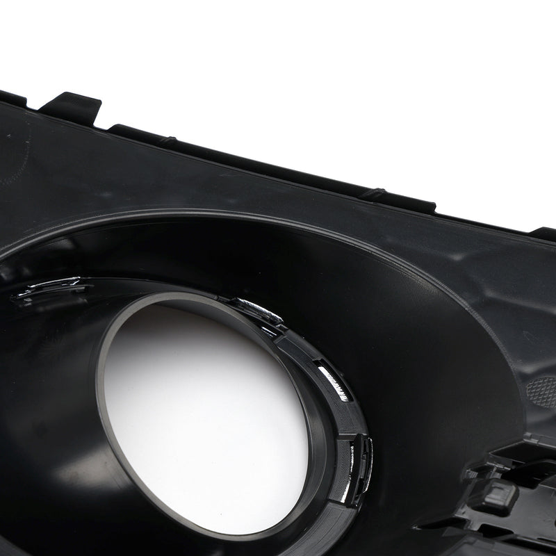 2012–2015 Audi A7 S-Line S7 schwarz Frontstoßstange Nebelscheinwerfer Kühlergrill Abdeckung Blende