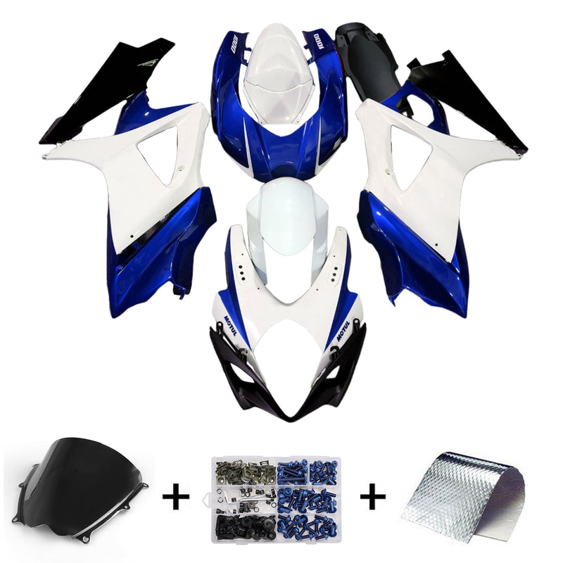 Injection Verkleidung Kit Karosserie Kunststoff ABS Für Suzuki GSXR1000 2007-2008 K7
