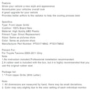 2005–2011 Toyota Tacoma mit LED-Frontstoßstangengrill in Mattschwarz