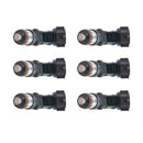 Pack of 6 injectors for Nissan Murano 2003-2004 and Quest 2004-2009, part number 16600-7y000