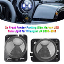 2007–2015 Wrangler JK 2x LED-Blinker für vordere Kotflügel-Parkposition