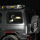 Passend für Mercedes-Benz G-Klasse G63 G550 ab Baujahr 2025: Zierleiste für seitliche Luftauslässe aus Kohlefaser hinten
