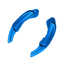 Steering wheel shift paddles for Mazda 6 Atenza 2009-15, aluminum blue