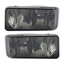 Paar Nebelscheinwerfer Lampen mit Leuchtmittel für Chevy Silverado 2007–2013 getönte Linse
