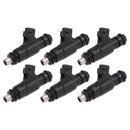 Zestaw 6 wtryskiwaczy do BMW E46 S54 M3 Z4 3.2 01-06 13647830975 0280156052