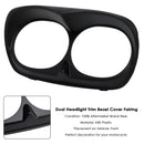 Kledning med dobbel frontlysramme for Road Glide 1998-2013