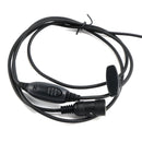 616-C2 Tactical headset med bakre ørekrokfeste, A24-konverteringskabel for A25CE og A25N
