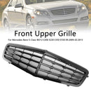 2010-2013 Mercedes-Benz E Class W212 E350 E550 Black Front Grille Grill