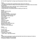 Car Truck LED TailLight Strip Turn Signal Lamp Flowing Dynamic Fish Bone 1.5 meters