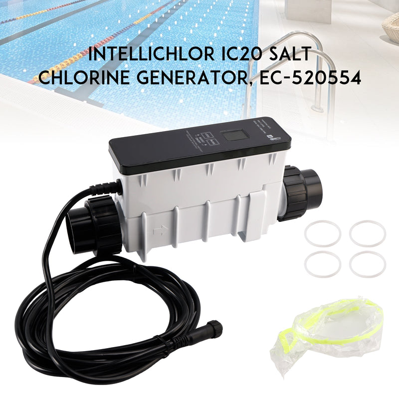 IC20 EC-520554 Salzchlorinator-Desinfektionsmittel für 20.000-Gallonen-Salzwasserpool