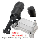 Für Mercedes-Benz OM651 Motor A6511801210 Motorölfiltergehäuse &amp; Kühler