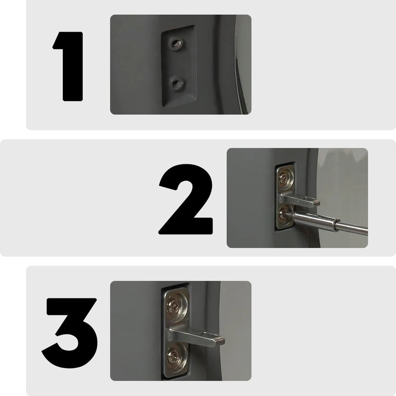 2-Pack 5304505088 Vaskemaskindøråpner for Frigidaire Electrolux Vaskemaskindørlås