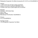 Příslušenství ventilátoru ventilátoru chladničky DC 12V pro LG EAU65058312