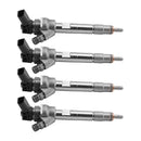 4 Stück Einspritzdüsen für BMW F10 F30 F15 328d X5 535d 740Ld N47 N57 0445110597
