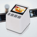 22-Megapixel-Scanner für alte Filmnegative und Dias, kompatibel mit 126KPK/135/110/Super 8-Filmen