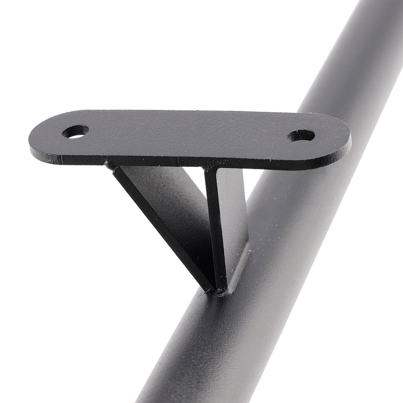 6.6 Foot Round Tube Aluminium Library Slider Ladder Maskinvaresett med brems