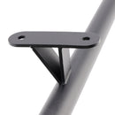 Rolling Library Sliding Ladder Hardware Kit med broms 3,3 ft rund rör