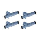 4 Stück Einspritzdüsen für Citroen C4 2004-2010 307 cm³ 2003-2008 0280156139