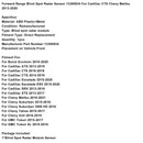 2015–2020 Cadillac Escalade Vorwärtsbereich Toter-Winkel-Radarsensor 13395934