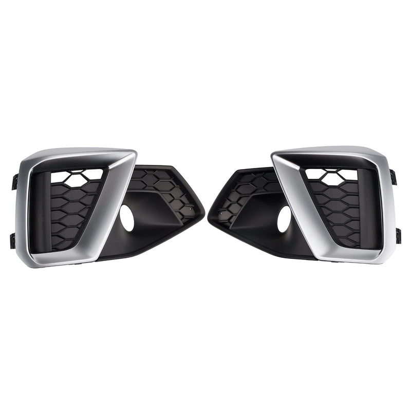 2020–2024 Audi A4 B9.5 S-Line Silber Frontstoßstange untere Nebel Kühlergrillabdeckung