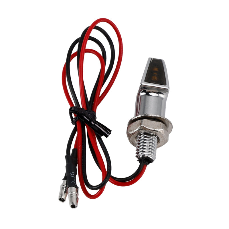 12V LED Blinker Anzeige Licht 8mm Universal Motorrad Für Yamaha