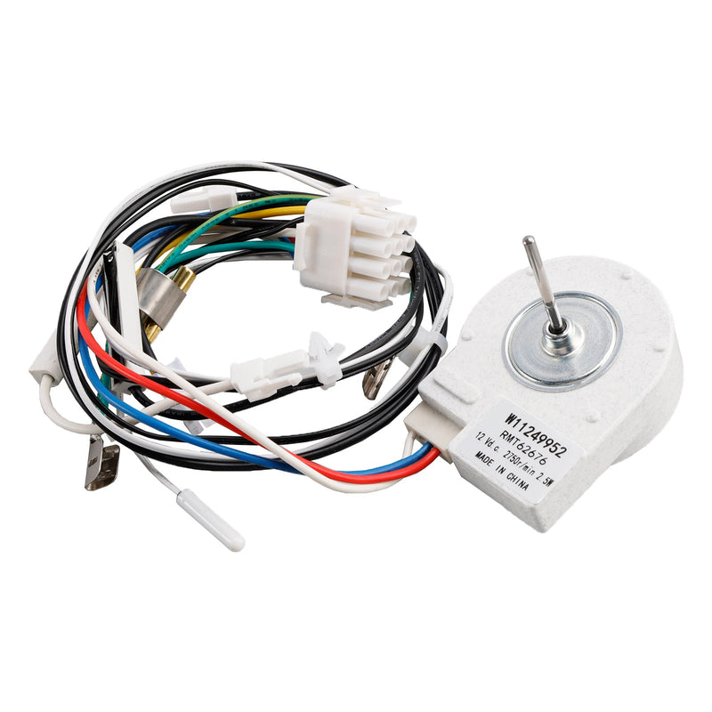 W11249952  W11039078 Höyrystimen tuulettimen moottori KitchenAid Maytag jääkaappiin