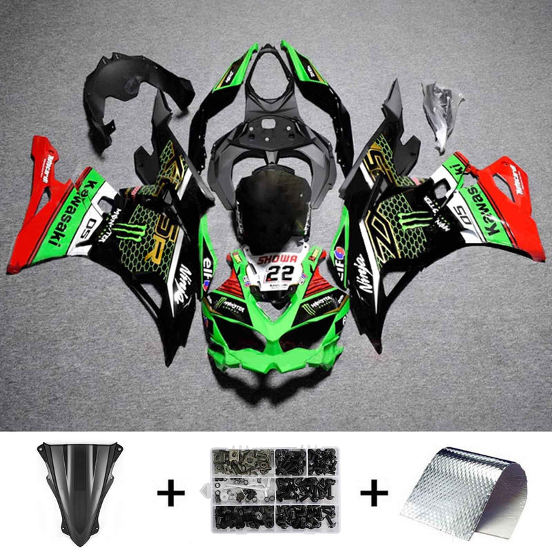 Zestaw owiewki wtryskowej Kawasaki Ninja ZX-25R ZX-4R ZX-4RR 2019-2024