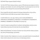 1PC DC61-01257N Washer Suspension Frühling Für Samsung Ersetzt 592-49396 592-49474