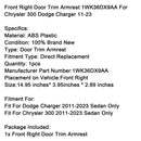 2011–2023 Chrysler 300 Dodge Charger Türverkleidung vorne rechts Armlehne 1WK36DX9AA