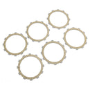Disco de fricción de embrague Set para Kawasaki KR250 KR-I 1988-1989 KR-IR 1989-1990