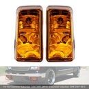 Dvojice mlhových světel s lampami pro Chevy Tahoe Sierra 2007–2015 Žlutá čočka