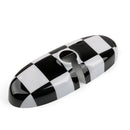 Sort ternet mønster bakspejlcover til BMW MINI Cooper R55 R56