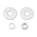 4x Motorrad Fahrrad Kunststoff Augapfel Nummernschild Bolzen Auf Schraube Auf Rahmen Mutter