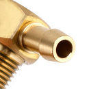 2x 5/16"" ID Schlauch Kraftstofftankentlüftung 3/8""-18NPTF Gewinde Für kleine und große Tanks