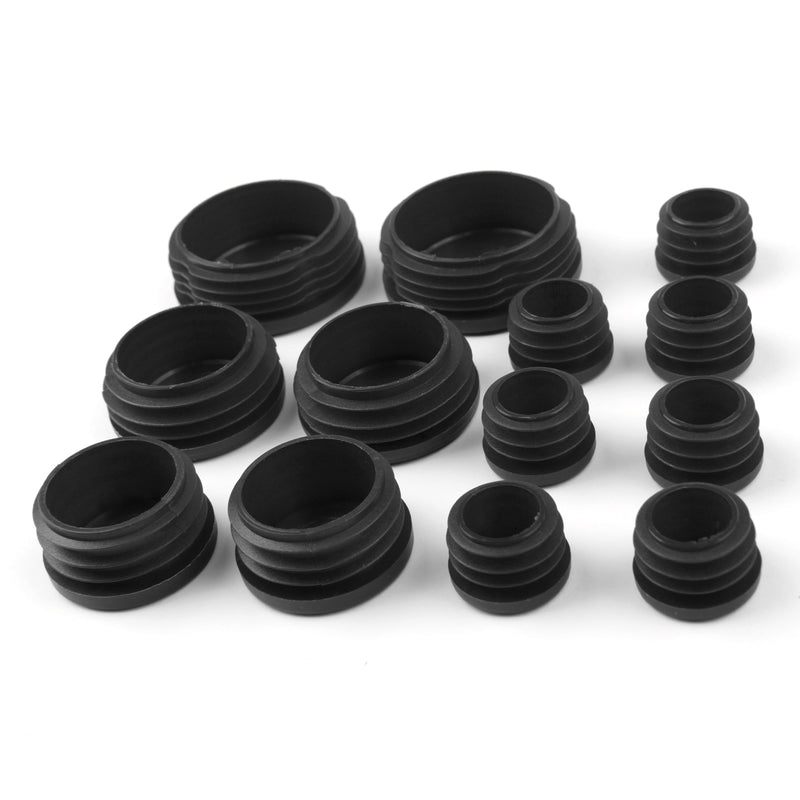 13 STK Rammehull Deksel Caps Plugger Dekorsett Passer til BMW R1200GS/LC/ADV 13-16 BK