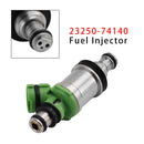 Boquilla de inyector de combustible de 1 pieza para Toyota Camry Celica Solara 2.2L RAV4 94-00 23250-74140