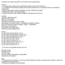 2012-2016 Hyundai Elantra 1.8L L4 4x bobina de encendido + bujía UF651 1788511