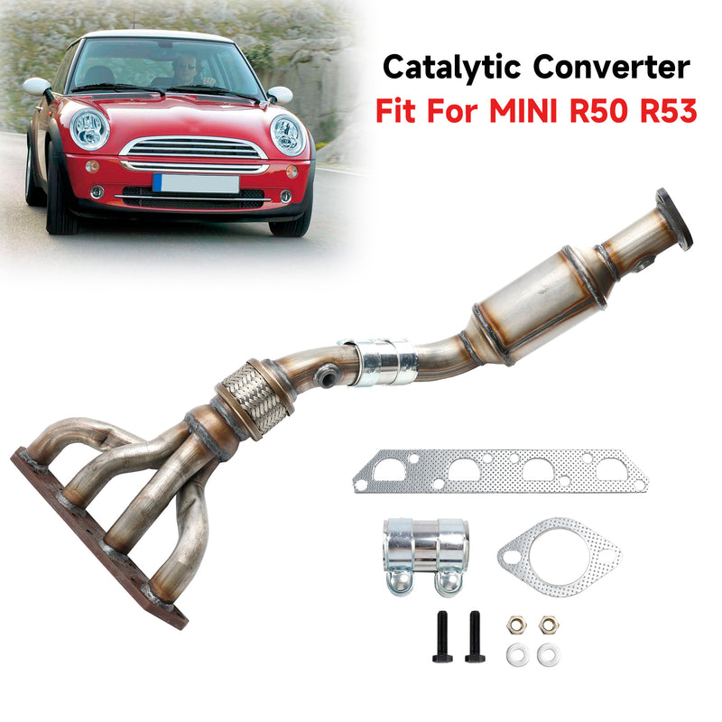 Katalizator pasujący do MINI R50 R53 COOPER ONE S 66-125 KW 90-170 KM