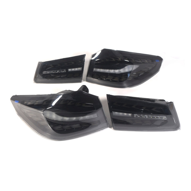 2019–2024 BMW 3 -serie G20 G80 M3 L&R tonet LED baglygter, baglyssmodulmontering