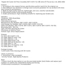 2007–2009 Eos 2.0L Motorölkühler Ölfilter Montage 06F115397J 06F115397H 918–592