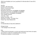 2009–2014 Mercedes Benz E-Klasse W212 2 Stück Frontscheinwerfer Glas Klar Abdeckung A2128209661